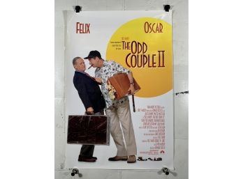 The Odd Couple II Vintage Rolled One Sheet Movie Theater Poster