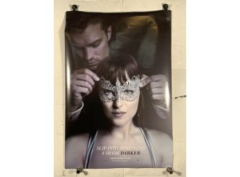 Slip Into Something A Shade Darker Vintage Rolled One Sheet Movie Theater Poster