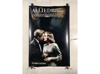 Allied Vintage Rolled One Sheet Movie Theater Poster