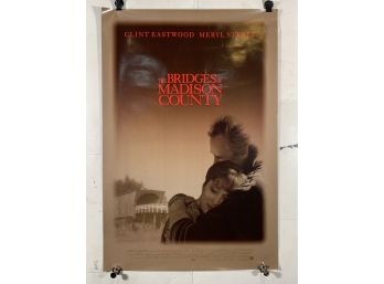 Bridges Of Madison County Vintage Rolled One Sheet Movie Theater Poster