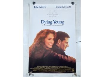 Dying Young Vintage Rolled One Sheet Movie Poster