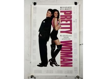 Pretty Woman Vintage Rolled One Sheet Movie Theater Poster