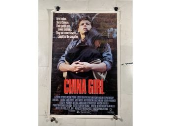 China Girl Vintage Rolled One Sheet Movie Theater Poster