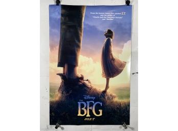 Vintage BFG Rolled One Sheet Movie Theater Poster