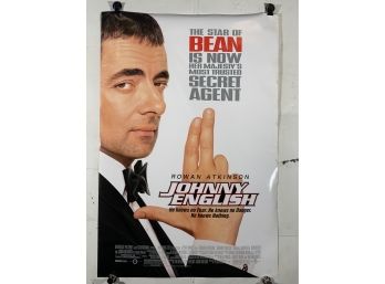 Mr Bean Is Johnny English Vintage Rolled One Sheet Movie Theater Poster