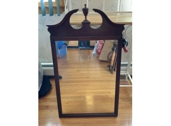 Antique Mahogany Mirror