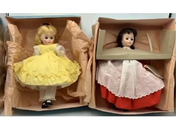 2 Madame Alexander Little Women Dolls ~ Jo & Amy ~