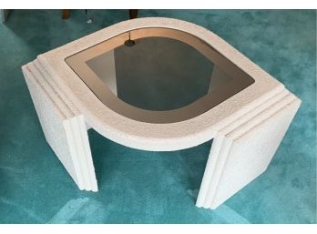 Stucco Coffee Table