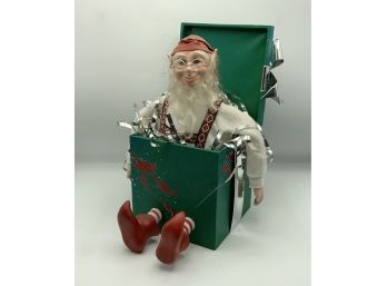 Elf In Box - Music Box