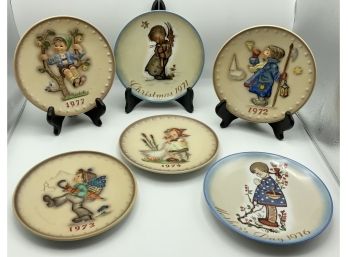 Six Hummel Plates