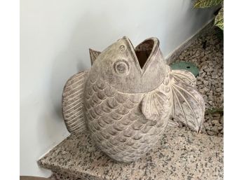 Large Fish Planter