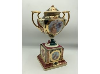 Urn W/Royal Vienna Beehive Mark