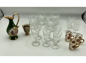 Glasses, Espresso Cups & More