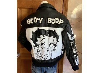 Great Betty Boop Leather Jacket ~ Montana Toons ~ Size S