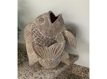 Large Fish Planter