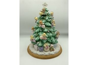 Bradford Editions Precious Moments Lighted Angel Tree