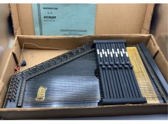 Vintage Autoharp By Oscar Schmidt