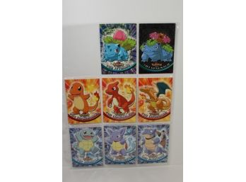 1999 Topps  Group 1 Pokemon Cards Not-Graded But Excellent Condition