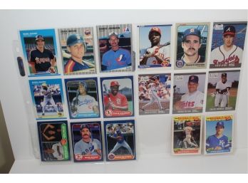 1989 Fleer Rookies Card For Craig Biggio & Randy Johnson & More