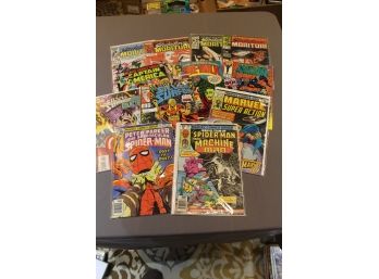 Marvel Comic Group Featuring Spiderman, Hercules, Silver Surfer & DC Aqualad & More! (16)