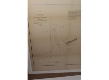 Mid-19th Century 'Hatteras Inlet' Nautical Sketch