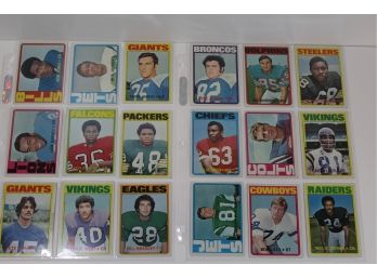 1972 Topps Football Defensive Stars - Lyle Alzado & Ted Hendricks Rookie Cards! (18)