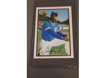 1989 Bowman  Ken Griffey, Jr. Rookie Card - Excellent Ungraded Condition.