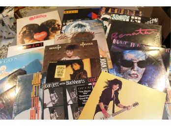 Awesome Girl Power Rock 'n Roll Joan Jett - Heart - Pat Benatar - Bangles & More! 18 Albums All VG Cond.