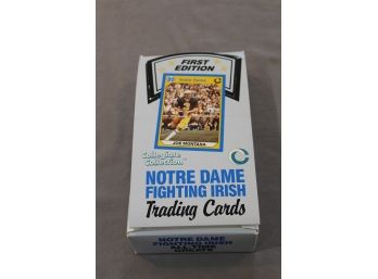 1990 Notre Dame Trading Cards Full Box  - 36 Unopened Packs Possible Joe Montana