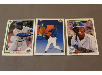 1990 & 1991 Upper Deck Ken Griffey, Jr. Cards & 5 Card Group