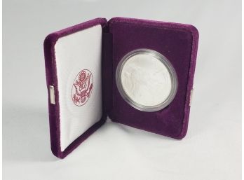 1993 Silver Eagle In Mint Case