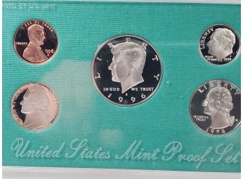 1996 Proof Set In Original Government Packaging