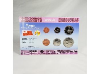 Coins Of Oceana Tonga Coin Set