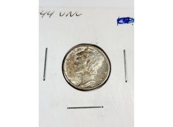 1944 Silver Mercury Dime Uncirclated