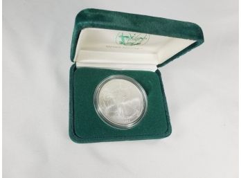 1998 Silver Eagle In Green Mint Case