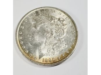 1890 Morgan Silver Dollar Uncirculated (130 Years Old)