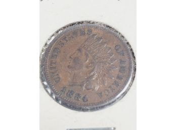 1884 Indian Head Cent (Good Date)