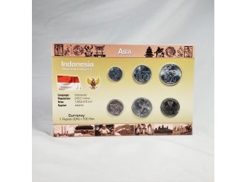 Coins Of Asia Indonesia Currency Set