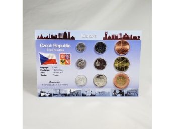 Coins Of Europe Czech Republic Currency Set