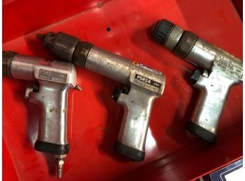 3 Snap On Air Drills, PDR3, PDR5A, PDR3A