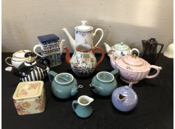 Signed Teapots Variety Of Styles