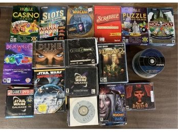 PC Games And Manuals Lot