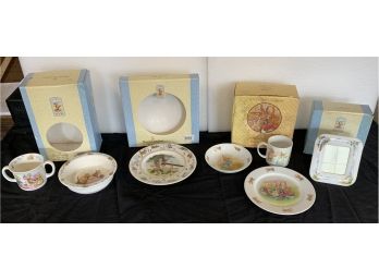 Winnie The Pooh And Peter Rabbit Baby Dishes