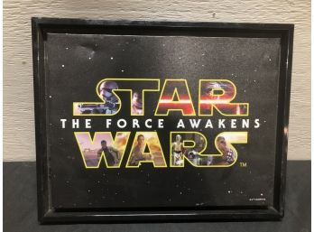 Star Wars The Force Awakens Framed Print