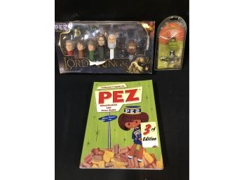 Lord Of The Rings, Shrek And Pez Book