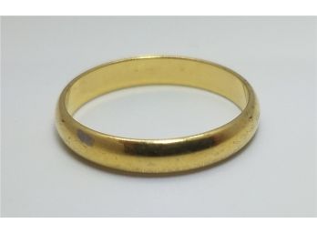 Vintage Size 8 1/2 14K Gold Filled Wedding Ring