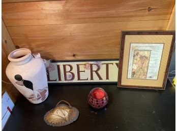 Pottery Vase And Decor