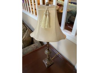 30' Table Lamp With Tassel Shade