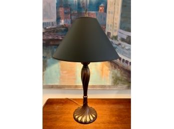 Tiffany Style Bronze Finish Table Lamp (LOC: FFD-R)