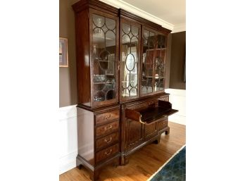 Lillian August Walnut Secretaire Credenza  (LOC-S)